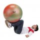Gymnastický míč s originální barvou pro zábavné cvičení
