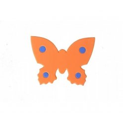 Dekorace Motýl 390 x 300 x 2.5 mm