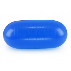 Rehabilitační míč válec 40 x 70 cm - modrý